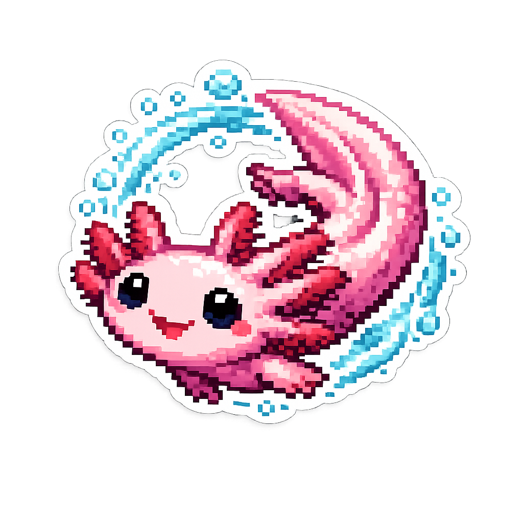 Axolotl, the Manantial PSS mascot